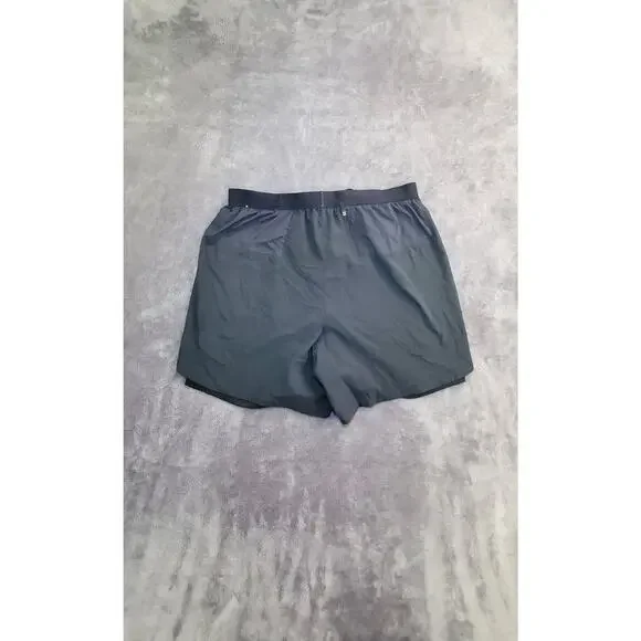 NIKE Dri-FIT 5'' 2-in-1 Running Sz M Shorts CJ5467-010 Men’s Black C21-45 - Picture 9 of 10